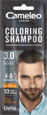 Zdjęcie produktu dla Szampon Koloryzujący Do Włosów Cameleo Men Hair Ciemny Brąz