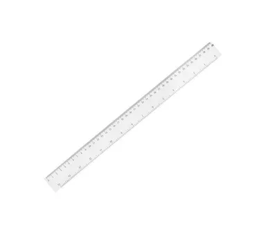 Produktbild von Transparentes Lineal 40 cm - (Schul- und Schrein, Lineale)