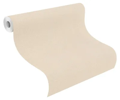 Image de Rasch Club | 418644 | Papier peint intissé uni | 53 cm x 1 005 cm | Beige