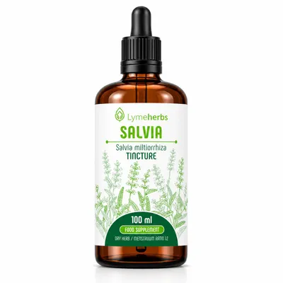 Produktbild von Rotwurzel-Salbei (Salvia), tinktur 1:2 (100ml), KI-generiertes Bild