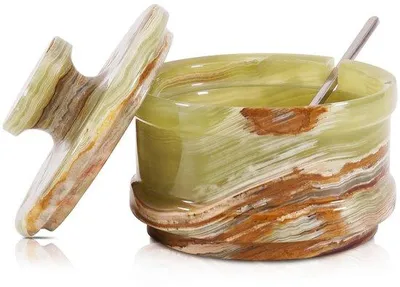 Immagine prodotto di Contenitore perverde con coperchio, 8,9 cm, portaspezie, saliera