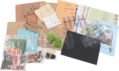 Produktbild von DIY Miniatur-Puppenhaus Bausatz,DIY Miniatur-Puppenhaus Puzzle,Miniatur-Puppenhaus Bausatz,Puppenhaus Puzzle Spielzeug,Puppenhaus Puzzle Spielzeug,Puzzle Spielzeug