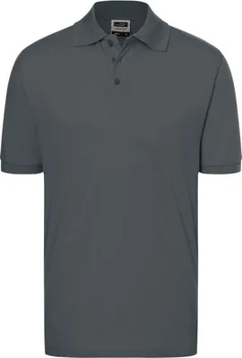 Produktbild von James & Nicholson Poloshirt Classic, Gr. S,graphit