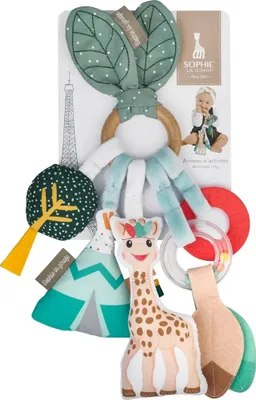 Produktbild von Sophie la girafe 850803, Mit Ton, Stoff, Holz, Mehrfarbig