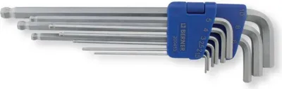 Image de 200453 Allen Keys Set Ball Head Long 9-pièces