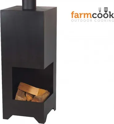 Produktbild von Farmcook Gartenkamin Dallas lackiert
