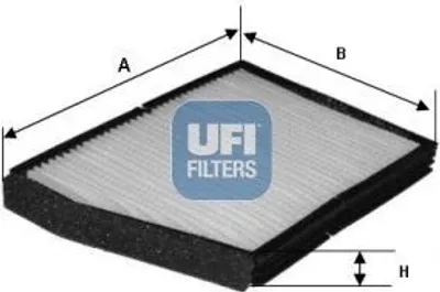 Produktbild von UFI 53.138.00 Innenraumfilter Pollenfilter für DAEWOO LANOS (KLAT)
