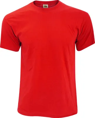 Produktbild von Fruit Of The Loom Herren Screen Stars Original T-Shirt BC340 (M) (Rot)