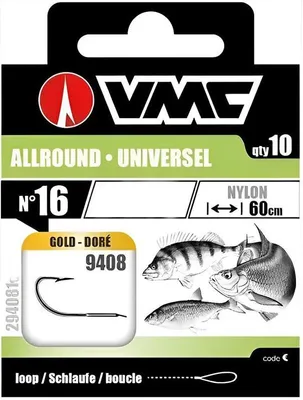 Image de VMC Allround Hameçon 9408 Hameçon pour bas de ligne or 60cm #6