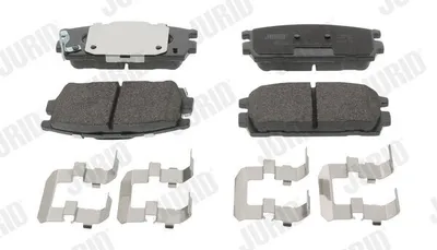 Produktbild von JURID Bremsbeläge Satz Hinten für HYUNDAI TERRACAN (HP) 572581J