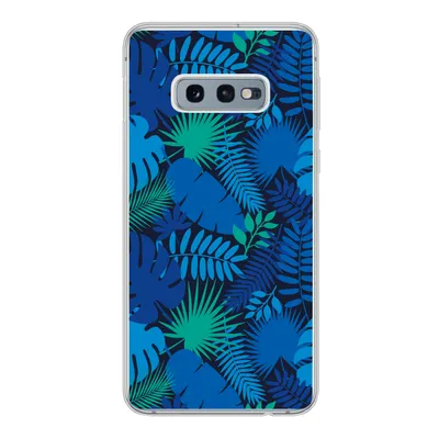 Produktbild von MuchoWow® Handyhülle Schutzhülle Hülle für Samsung Galaxy S10e Tropisch - Design - Blätter Silikon Softcase Handy Hülle - Handy