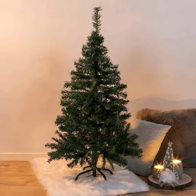 Produktbild von HI Weihnachtsbaum mit Ständer aus Metall Grün 120 cm