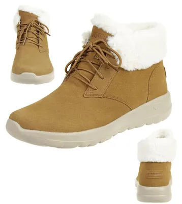 Immagine prodotto di Skechers stivaletti da donna con fodera calda marrone