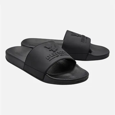 Produktbild von Lyle & Scott 1874 Herren-Slipper, Modell Adelaide 001, Farbe Schwarz