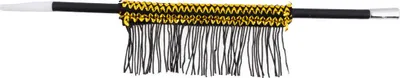 Produktbild von Zigarettenhalter mit Fransen schwarz-gold 33,5 cm - Einheitsgröße