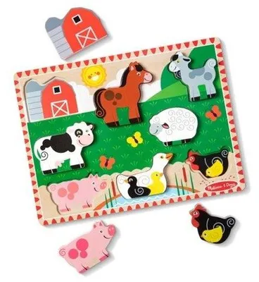 Produktbild von Melissa & Doug 6075356, 2 Jahr(e), Holz, Mehrfarbig