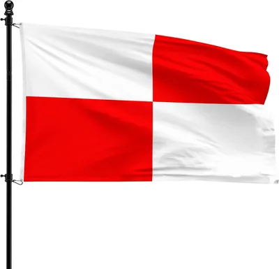 Imagen del producto de Bandera del municipio de Wielsbeke, 90 x 150 cm, de poliéster, para asta de bandera