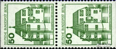Produktbild von Briefmarken Berlin (West) 1980 Mi 615C/D senkrechtes Paar gestempelt Burgen und Schlösser