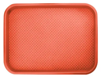 Produktbild von Fast Food Tablett 305 x 410 mm, rot