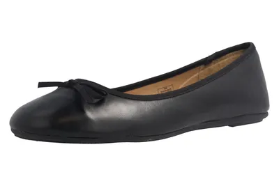 Produktbild von Fitters Footwear Ballerinas in Übergrößen Schwarz 2.589609 Lina Black große Damenschuhe