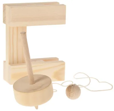Produktbild von Zugkreisel Holz Bausatz ab 8 Jahren