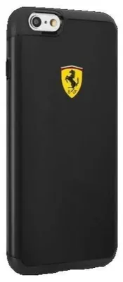 Image de Ferrari Hardcase Fesphcp6Bk Iphone 6/6Sshockproof Czarny/Black