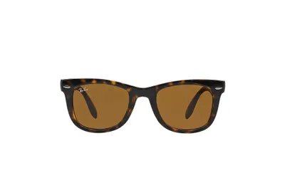 Produktbild von Ray-Ban WAYFARER FOLDING CLASSIC, Erwachsener, Männlich, Wanderer, Vollrand, Schildkröte, Schildkröte