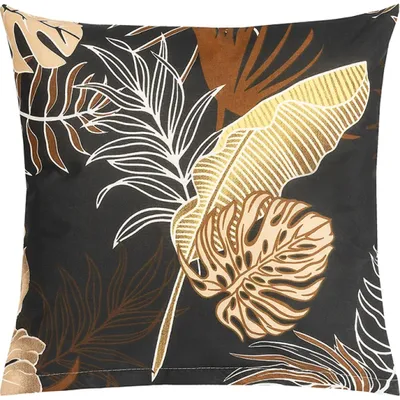 Obrázok produktu pre Bavlnenný vankúš – 40x40 cm – tmavohnedý