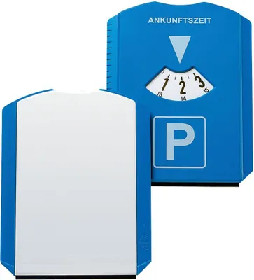 Produktbild von Parkscheibe "Basic" blau/weiß