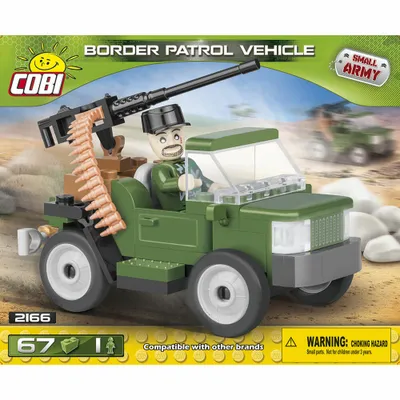 Immagine prodotto di Cobi 67 Pezzi Piccolo Esercito /2166/ Veicolo Pattuglia Di Confine