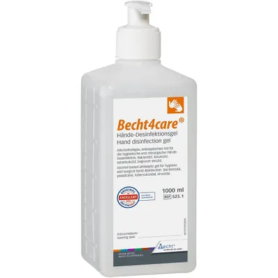 Image de Becht4care® Gel désinfectant pour les mains 1,0 l