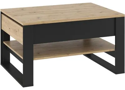 Obrázok produktu pre Konferenčný stolík QUANT QA09 dub artisan + čierny