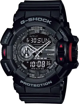 Produktbild von Casio G-Shock GA-400-1BDR Herrenuhr Chronograph