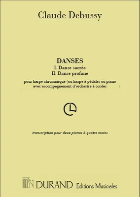 Produktbild von Danses pour 2 pianospartition