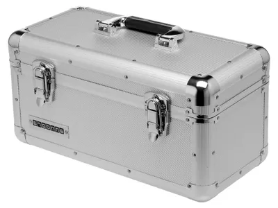 Produktbild von Werkzeugkoffer 13 L Transportbox Werkzeugkasten Werkzeugbox - silber