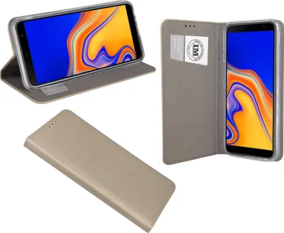 Obrázek produktu pro Samsung Galaxy J4+ Plus (J415F) pouzdro flipové pouzdro ochranný kryt zlaté barvy