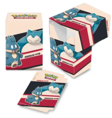 Obrázek produktu pro Ultra Pro - Pokémon Snorlax & Munchlax Deck Box