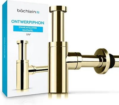 Produktbild von Famanu Siphon Universell - Flexibler Siphon für Waschbecken