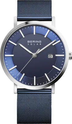Produktbild von Bering Herren Uhr Armbanduhr Solar - 15439-307 Meshband