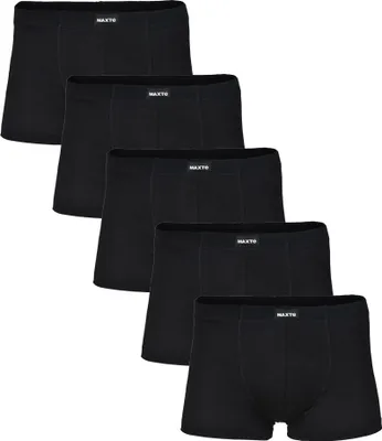 Image de Lot de 5 boxers BASIC MAX Noir M Maxte