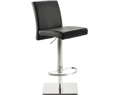 Produktbild von Barstuhl Mayer Sitzmöbel 1286 41 x 49 x 82 cm Edelstahl schwarz