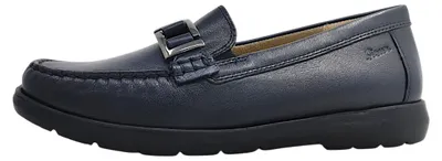 Produktbild von Sioux Cortizia 718 Damenschuhe Halbschuhe Mokassin Schwarz Freizeit