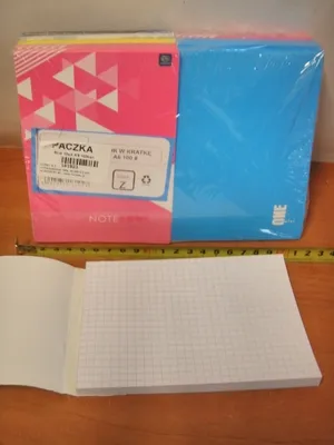 Produktbild von Interdruk Büroblock A6 100 Blatt 70g/m² Weiß