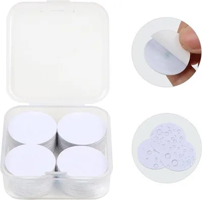 Immagine prodotto di VHV - Etichette NFC - 50 adesivi NFC rotondi, autoadesivi - Scrivibili e resistenti all'acqua - Domotica