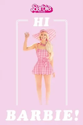 Image de Barbie Movie - Hi barbie - 61x91,5cm - Affiche Poster