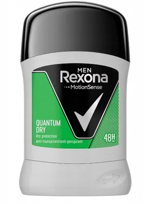 Zdjęcie produktu dla Rexona Men Quantum Dry Antyperspirant w sztyfcie, 50 ml