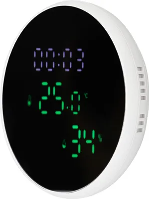 Produktbild von WiFi -Thermometer Hygrometer Hochgenauigkeit Sprachregelung Smart Temperatur Feuchtigkeitssensor mit LED for Homes Office