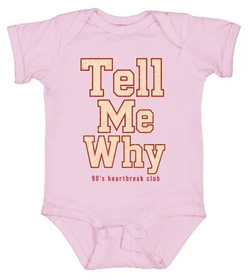 Productafbeelding van Tell Me Why: 90s Heartbreak Club, Pop Muziek, Boyband, Fan, Retro, Jaren '90, Baby Body, Roze, Maat 12/18