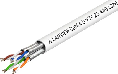 Immagine prodotto di Cavo di rete U-FTP Cat6a Lanview