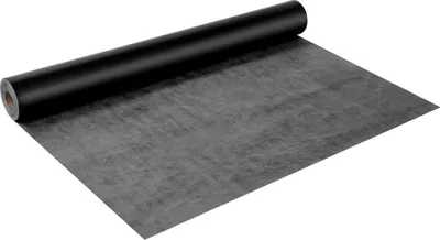 Image de Membrane pare-vapeur, 1220 x 76200 mm, épaisseur 0,17 mm, bâche en plastique ultra-résistante, pare-vapeur indéchirable, bâche de protection pour la construction résidentielle et commerciale, couleur noire.